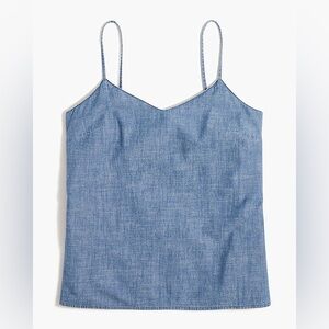 J.Crew Chambray cami top